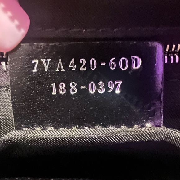 SOLD // Authentic FENDI leather Side Bag Light grey/yellow - Picture 10 of 10